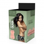 Телесный мастурбатор-вагина Olivia - Dream Toys - в Королеве купить с доставкой