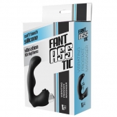 Черный вибромассажер простаты FantASStic Vibrating Prostate Massager - 11,3 см. - Dream Toys - в Королеве купить с доставкой