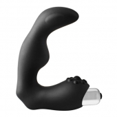 Черный вибромассажер простаты FantASStic Vibrating Prostate Massager - 11,3 см. - Dream Toys - в Королеве купить с доставкой