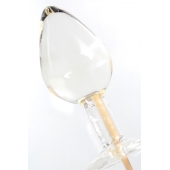 Прозрачный леденец в форме малой анальной пробки со вкусом пина колада - Sosuчki - купить с доставкой в Королеве