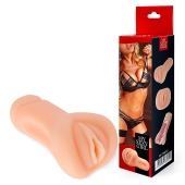 Телесный реалистичный мастурбатор в виде вагины - Bior toys - в Королеве купить с доставкой