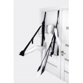 Черные секс-качели на дверь Anonymo №0505 - ToyFa - купить с доставкой в Королеве