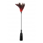 Стек-щекоталка Sweet Caress Feather Whip - 58 см. - Sweet Caress - купить с доставкой в Королеве