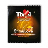 Разогревающий гель-лубрикант Stimulove Light в одноразовой упаковке - 4 гр. - Биоритм - купить с доставкой в Королеве