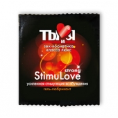 Разогревающий гель-лубрикант Stimulove Strong в одноразовой упаковке - 4 гр. - Биоритм - купить с доставкой в Королеве