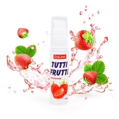 Гель-смазка Tutti-frutti с земляничным вкусом - 30 гр. - Биоритм - купить с доставкой в Королеве