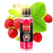 Массажное масло Eros fantasy с ароматом земляники - 50 мл. - Биоритм - купить с доставкой в Королеве