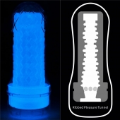 Светящийся в темноте мастурбатор Lumino Play Masturbator Ribbed - Lovetoy - в Королеве купить с доставкой