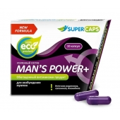 Возбуждающее средство для мужчин Mans Power plus - 10 капсул (0,35 гр.) +1 в подарок - SuperCaps - купить с доставкой в Королеве