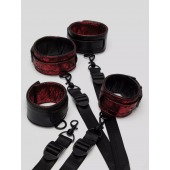 Изысканный набор фиксаций на кровати Reversible Under Mattress Restraint Set - Fifty Shades of Grey - купить с доставкой в Королеве