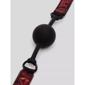 Кляп-шар на двусторонних ремешках Reversible Silicone Ball Gag - Fifty Shades of Grey - купить с доставкой в Королеве