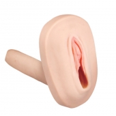 Мастурбатор-вагина с вибрацией и выносным пультом управления REALSTUFF SMOOTH   BALD - Dream Toys - в Королеве купить с доставкой