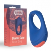 Синее эрекционное кольцо RRRING Dinner Date Cock Ring - FeelzToys - в Королеве купить с доставкой