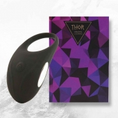 Черное эрекционное виброкольцо Thor Cockring - FeelzToys - в Королеве купить с доставкой