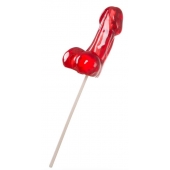 Красный леденец в форме фаллоса со вкусом виски - Sosuчki - купить с доставкой в Королеве
