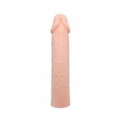 Удлиняющая насадка на пенис Deep Love - 21,5 см. - Baile - в Королеве купить с доставкой