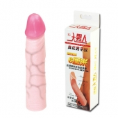Удлиняющая насадка на пенис Deep Love - 21,5 см. - Baile - в Королеве купить с доставкой