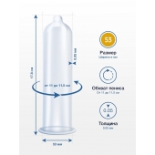 Презервативы MY.SIZE размер 53 - 10 шт. - My.Size - купить с доставкой в Королеве
