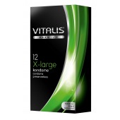 Презервативы увеличенного размера VITALIS PREMIUM x-large - 12 шт. - Vitalis - купить с доставкой в Королеве