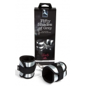 Серо-черные наручники Totally His - Fifty Shades of Grey - купить с доставкой в Королеве