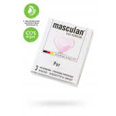Супертонкие презервативы Masculan Pur - 3 шт. - Masculan - купить с доставкой в Королеве