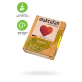 Экологически чистые презервативы Masculan Organic - 3 шт. - Masculan - купить с доставкой в Королеве