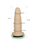 Телесная насадка Harness - 13,3 см. - LOVETOY (А-Полимер) - купить с доставкой в Королеве