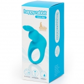 Голубое эрекционное виброкольцо Happy Rabbit Rechargeable Rabbit Cock Ring - Happy Rabbit - в Королеве купить с доставкой