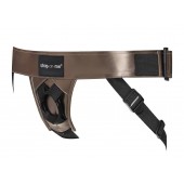 Бронзовый пояс для насадок Curious Harness - Strap-on-me - купить с доставкой в Королеве