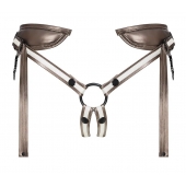 Бронзовый пояс для насадок Desirous Harness - Strap-on-me - купить с доставкой в Королеве