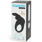 Черное эрекционное виброкольцо Happy Rabbit Rechargeable Rabbit Cock Ring - Happy Rabbit - в Королеве купить с доставкой