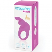 Фиолетовое эрекционное виброкольцо Happy Rabbit Rechargeable Rabbit Cock Ring - Happy Rabbit - в Королеве купить с доставкой