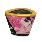 Массажная свеча Rose Petals с ароматом розы - 170 мл. - Shunga - купить с доставкой в Королеве