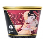 Массажная  свеча Sparkling Strawberry Wine с ароматом клубничного вина - 170 мл. - Shunga - купить с доставкой в Королеве