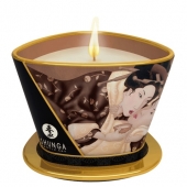 Массажная свеча Intoxicatin Chocolate с ароматом шоколада - 170 мл. - Shunga - купить с доставкой в Королеве