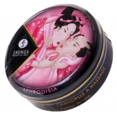 Массажная свеча Rose Petals с ароматом розы - 30 мл. - Shunga - купить с доставкой в Королеве
