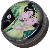 Массажная свеча Exotic Green Tea с ароматом зелёного чая - 30 мл. - Shunga - купить с доставкой в Королеве