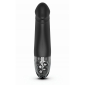 Черный вибратор с электростимуляцией Real Deal Neal - 16,5 см. - MyStim - купить с доставкой в Королеве