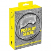Прозрачная насадка на пенис Piss Play Sleeve для игр с мочеиспусканием - Orion - купить с доставкой в Королеве