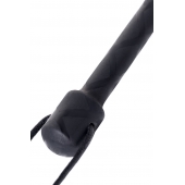 Чёрный стек с фигуркой леопарда на наконечнике - 21 см. - ToyFa - купить с доставкой в Королеве