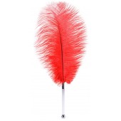 Красное страусовое пёрышко - ToyFa - купить с доставкой в Королеве