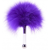 Фиолетовая пуховая щекоталка - ToyFa - купить с доставкой в Королеве