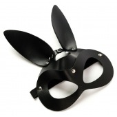 Черная маска  Зайка  с длинными ушками - Crazy Handmade - купить с доставкой в Королеве