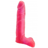 Розовая насадка-фаллос для трусиков Harness - 16,5 см. - LOVETOY (А-Полимер) - купить с доставкой в Королеве