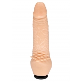 Телесная насадка-фаллос с шипами для массажа клитора - 17,8 см. - LOVETOY (А-Полимер) - купить с доставкой в Королеве