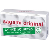 Ультратонкие презервативы Sagami Original 0.02 - 10 шт. - Sagami - купить с доставкой в Королеве