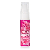 Интимный гель на водной основе Tutti-Frutti Bubble Gum - 30 гр. - Биоритм - купить с доставкой в Королеве