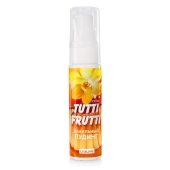 Интимный гель на водной основе Tutti-Frutti  Ванильный пудинг  - 30 гр. - Биоритм - купить с доставкой в Королеве