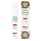 Возбуждающий гель Fresh Ginger Lychee Arousal Gel - 15 мл. - Exsens - купить с доставкой в Королеве