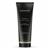 Массажный легкий крем WICKED Sage plus Sea Salt - 120 мл. - Wicked - купить с доставкой в Королеве